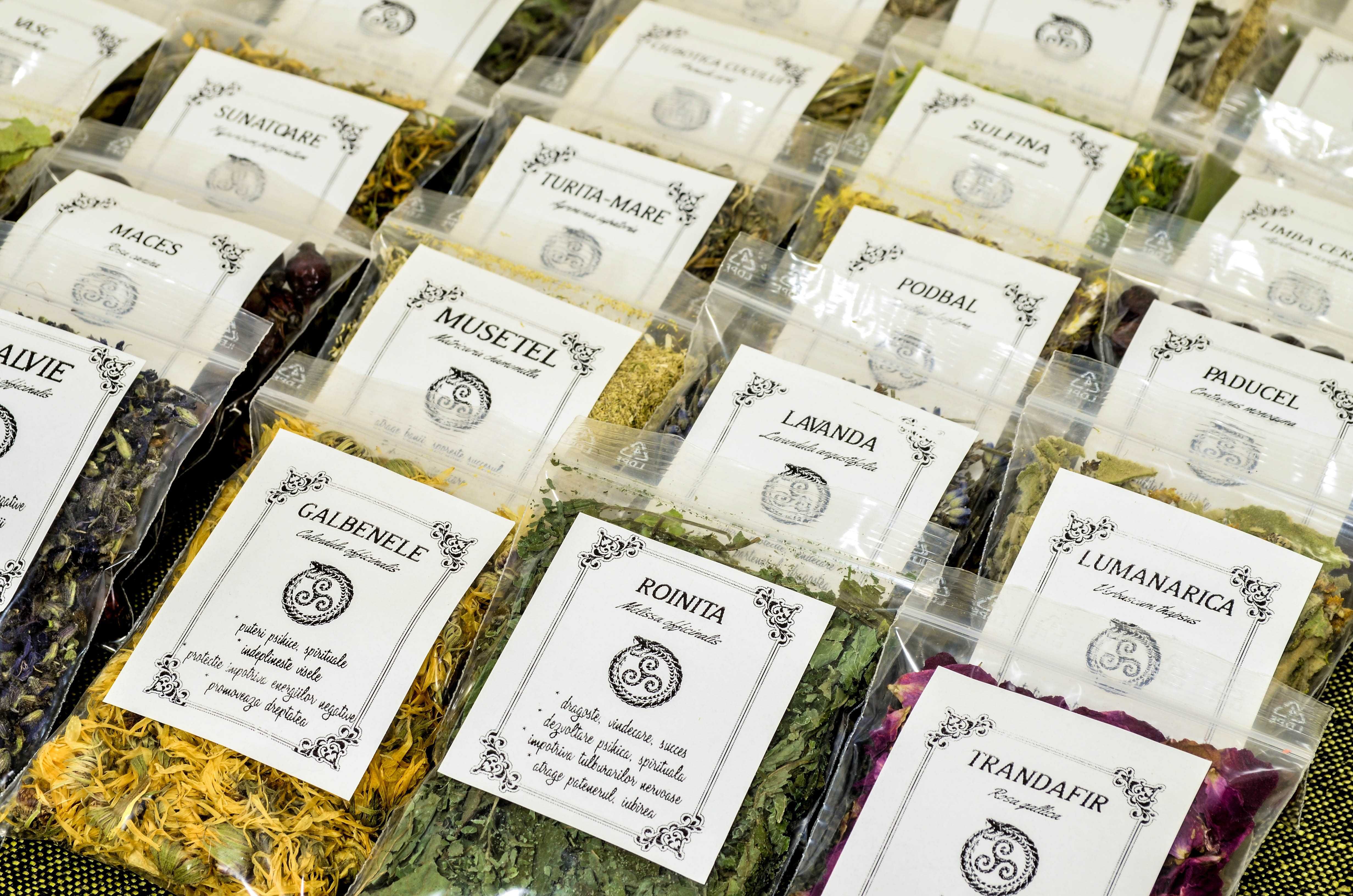 Mystery Box plante magice de leac vraji farmece ocult magie wicca ceai