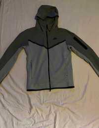 nike tech fleece hanorac maro si beige xs barbati