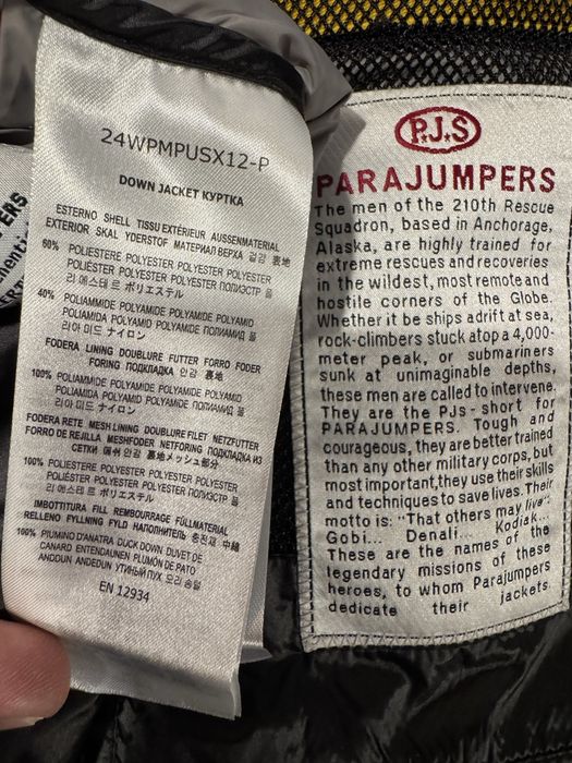 Geaca Parajumpers M, barbateasca, merge L slim