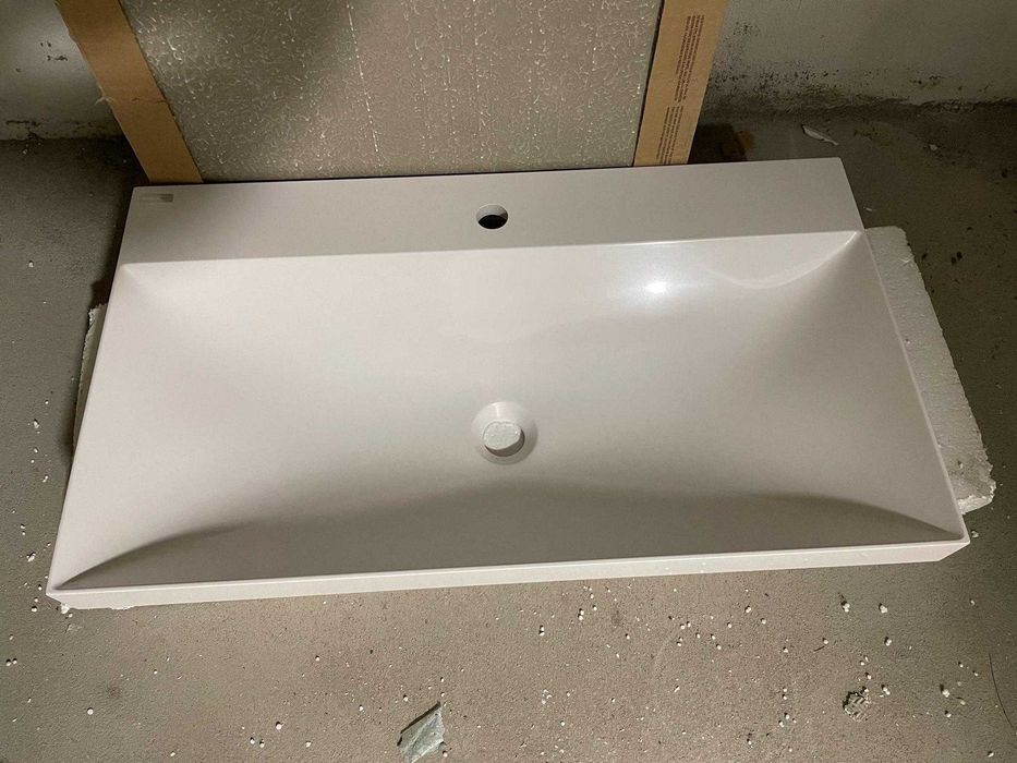 Чисто нова Мивка за баня, за вграждане Kolpasan 80х45