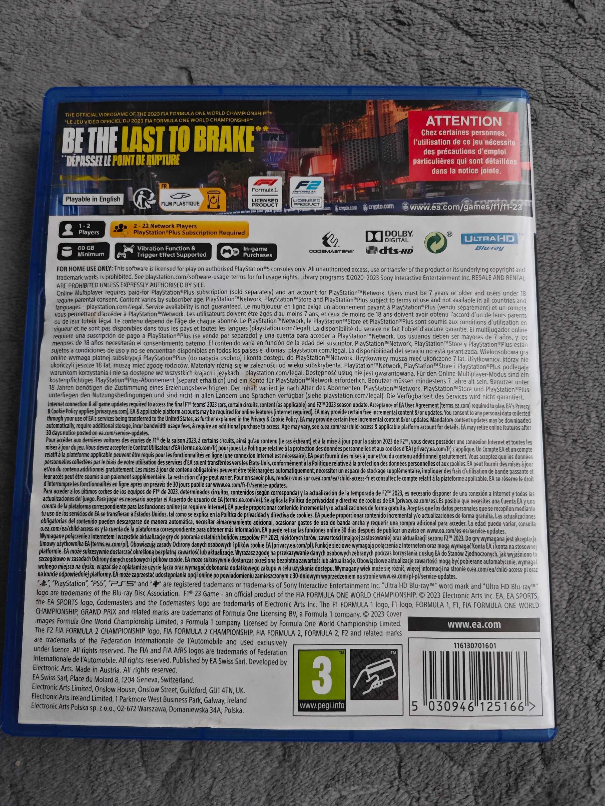Продавам F1 23 PS5