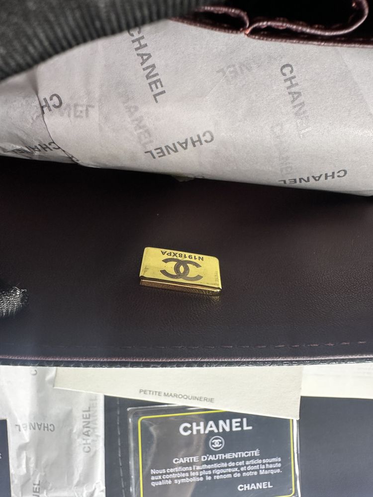 Geanta lux CHANEL piele naturala 100% cutie si saculet cadou