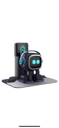 Robot Emo Go Home, AI Desktop Pet cu Statie Incarcare, Living.AI