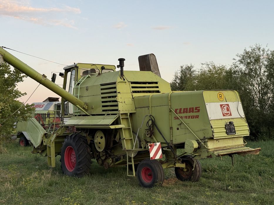 Combina CLAAS Senator funcțională, CLASS întreținută, gata de recoltă