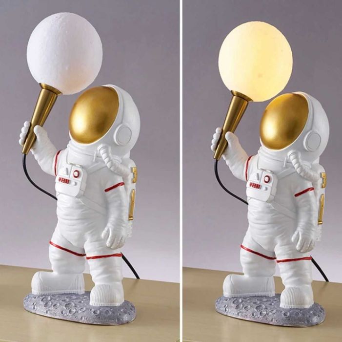 Lampa de veghe pentru copii, model astronaut