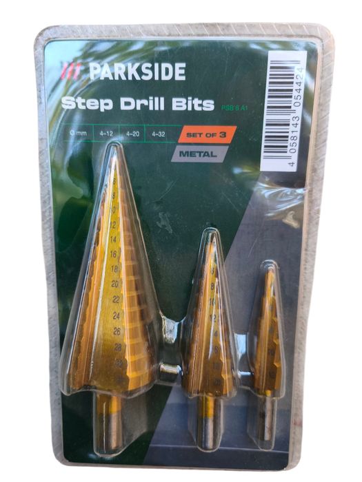 Парксайд Конусни свредла за метал , Parksaid стъпаловидно свредло