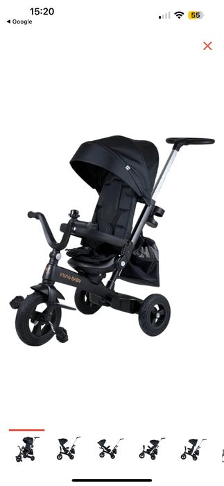 Продам трехколесный велосипед черного цвета