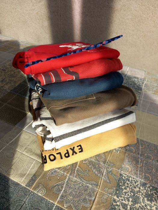 Lot 5 bluze groase  baiat 116 Mango Reserved  Name it