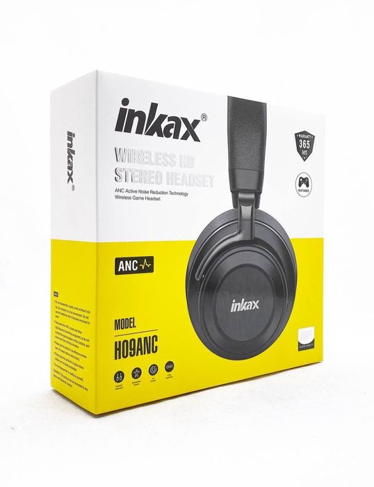 Inkax H09ANC – Premium Wireless HD Stereo Headspace [Optom]