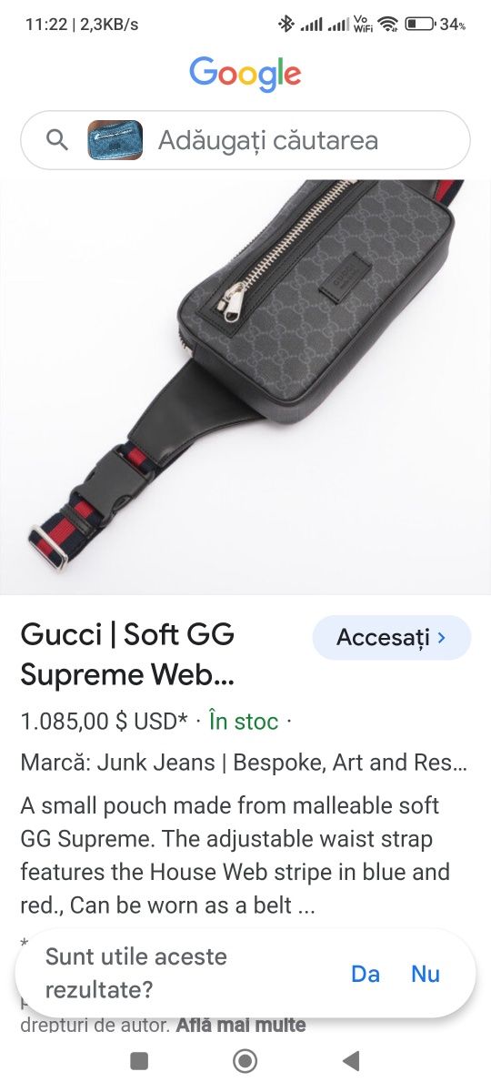 Borseta Gucci GG originala