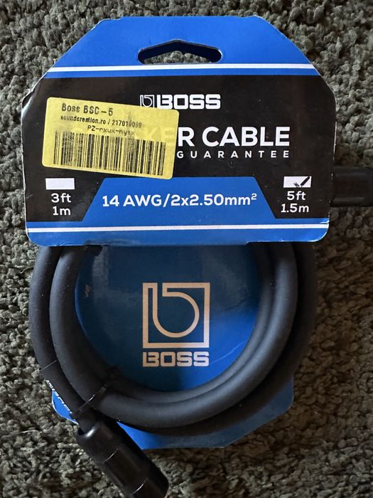 Boss BSC-5 Speaker cable 1.5M