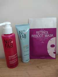 3 продукта - Гел за почистване и скраб за лице NIP FAB + маска за лице