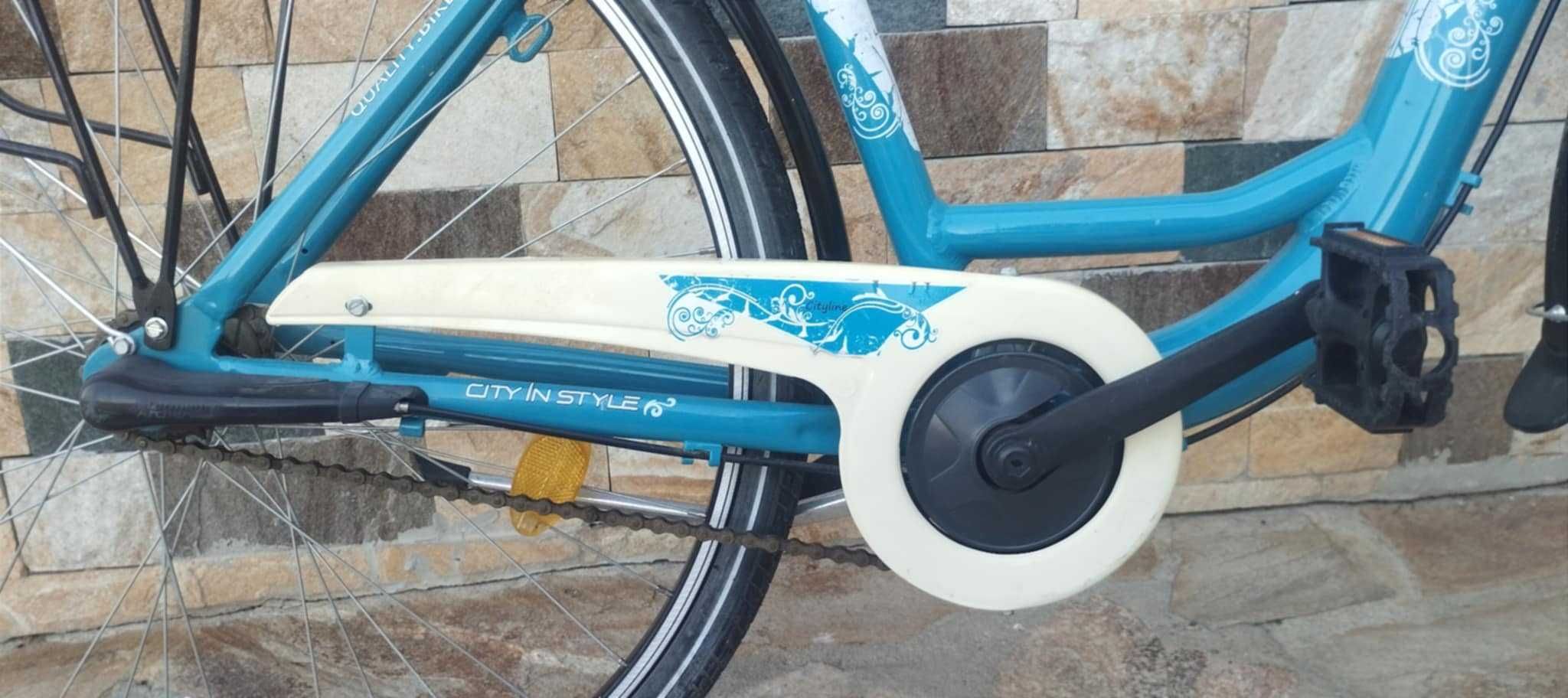 Дамско колело 28" Vortex City300, със скорости, синьо