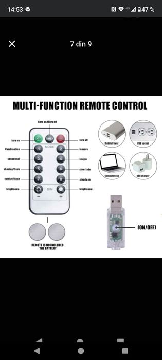 Instalație LED tip perdea cu telecomanda 3mx3m