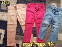 Lot pantaloni fetițe M 92