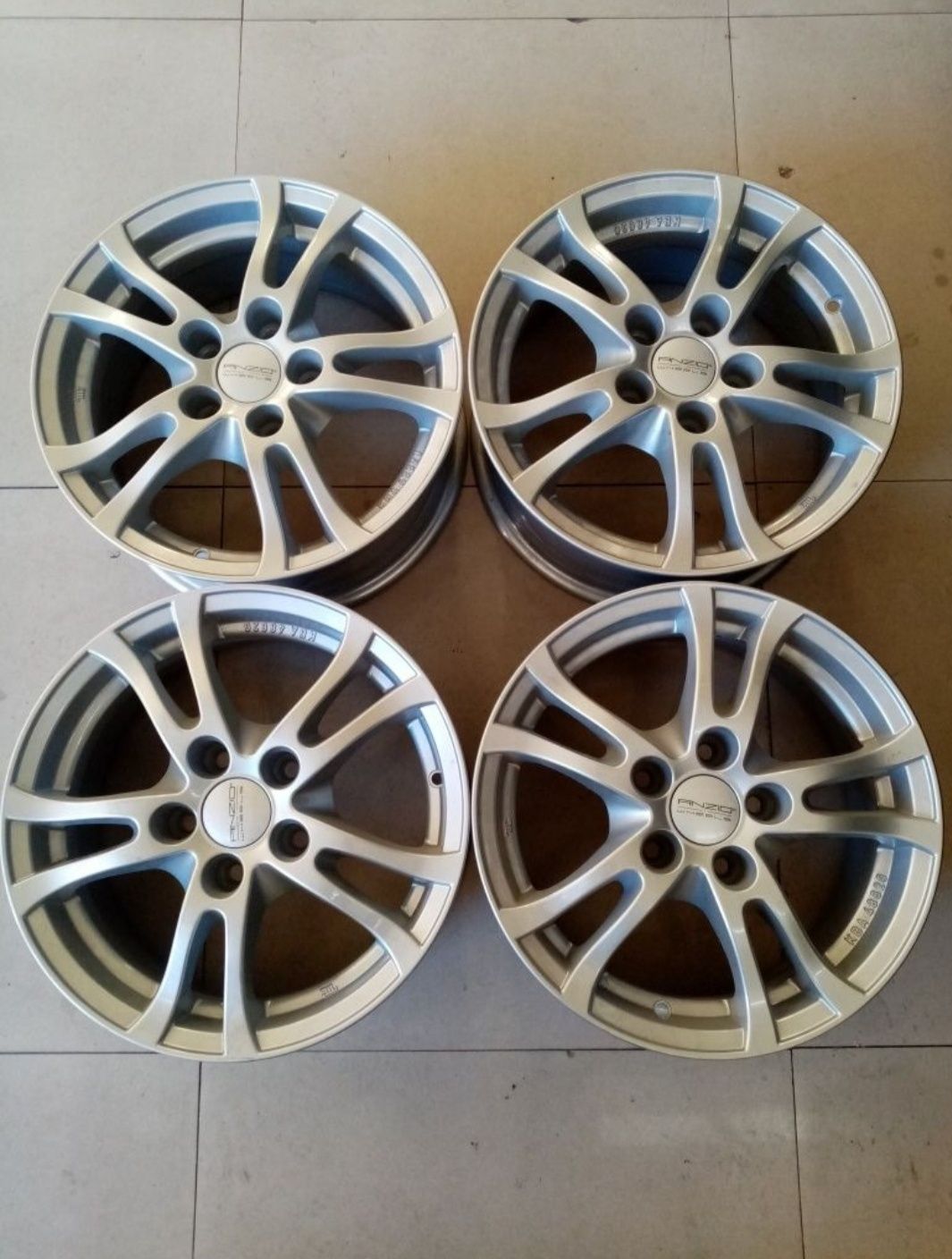 Jante aliaj noi ANZIO WHEELS pentru Opel 5×110 R15