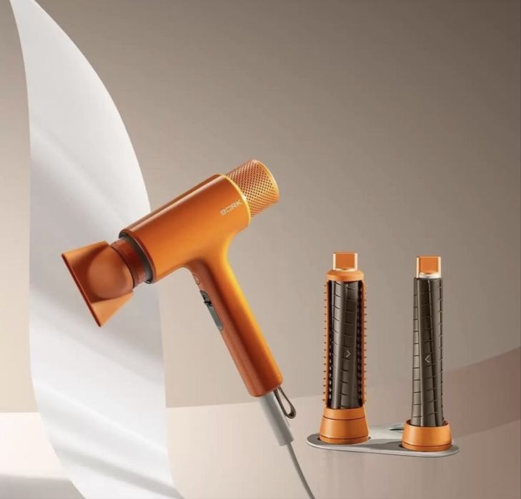 Фен-стайлер BORK , оранжевая , самая последняя модель