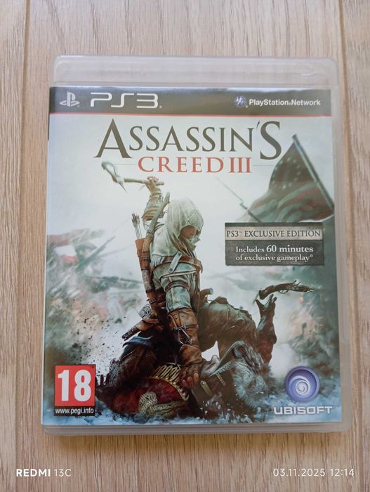 Чисто нова игра Assassin'S Creed 3 EXCLUSIVE EDITION