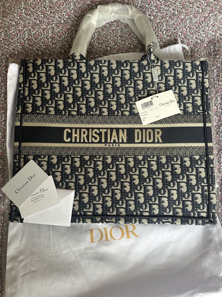 Голяма плажна чанта, кошница Dior
