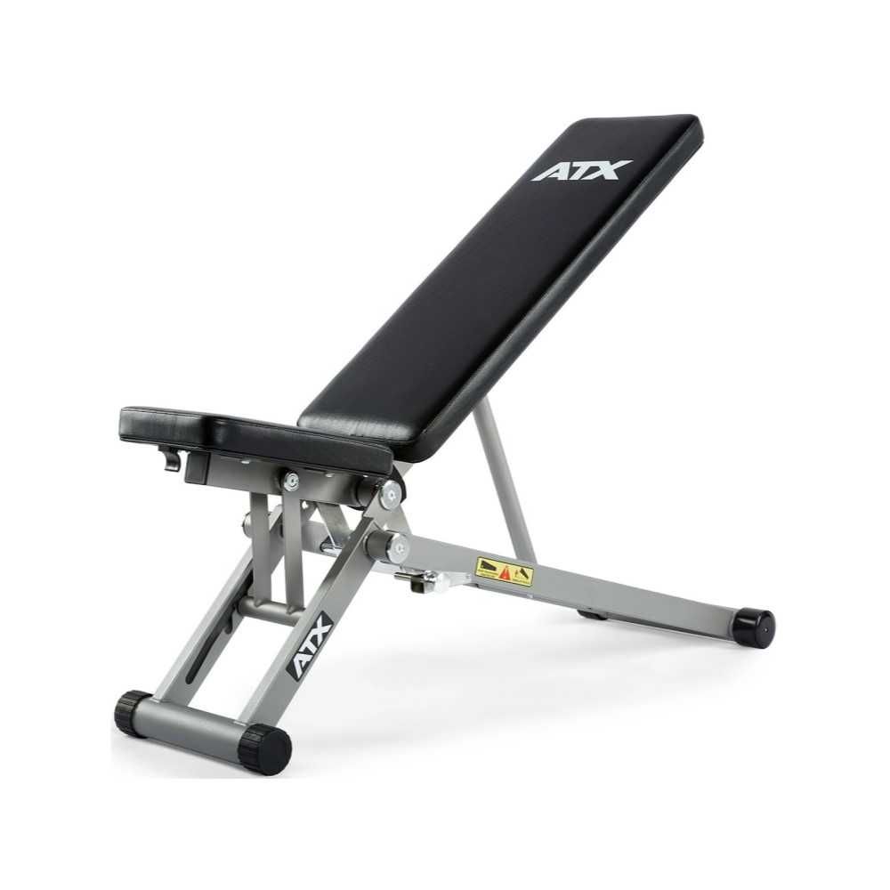 Сгъваема Пейка ATX Weight Bench Silver, Регулируема Пейка за Фитнес