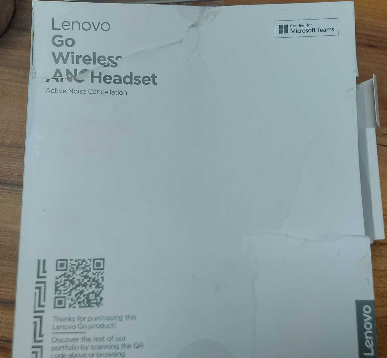 Lenovo go wireless ANC headset