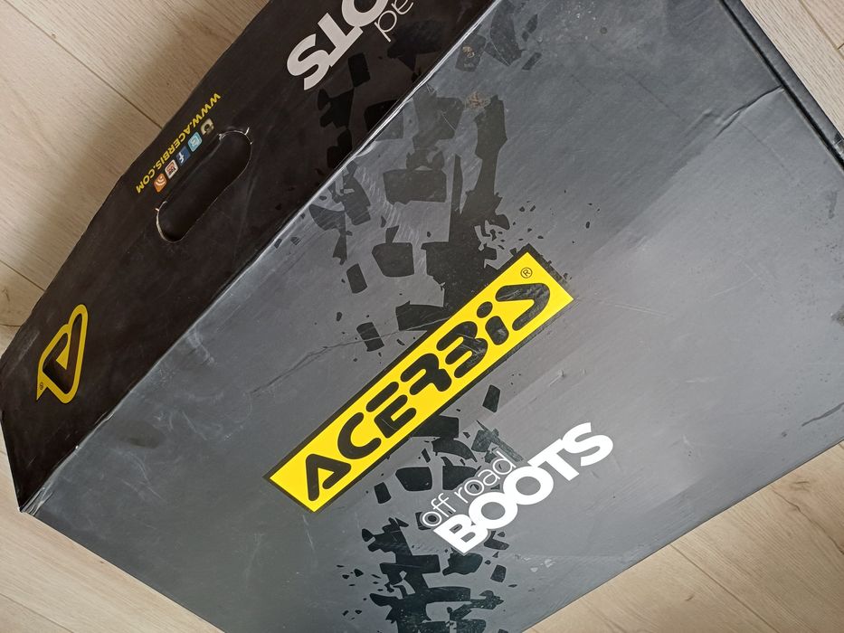 Мотокрос ботуши ACERBIS X-TEAM BLACKМотокрос ботуши ACERBIS X-TEAM BLA