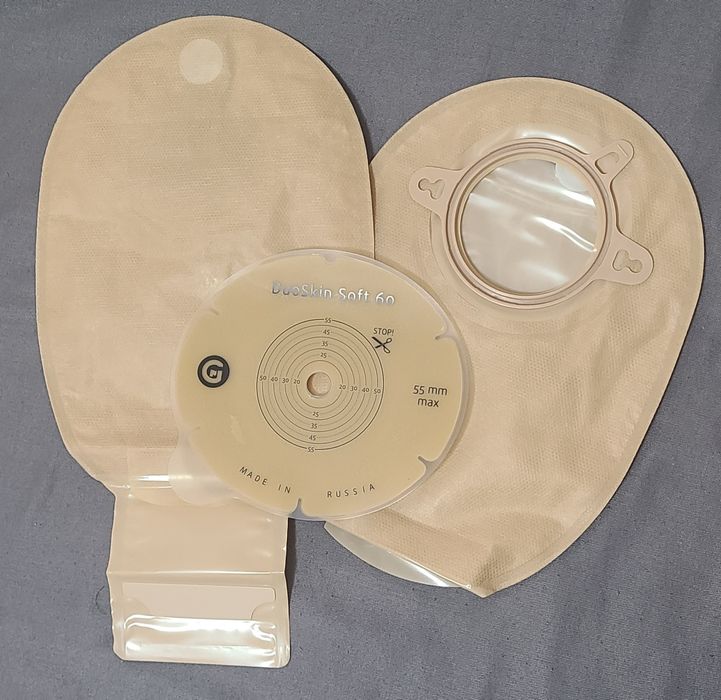 Калоприёмник двухкомпонентный фланец-60мм