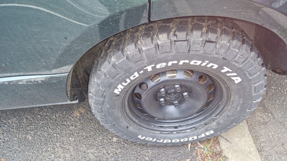 Set 4 roti Range Rover L322 janta table 17",  BFGOODRICH 245/70 R17