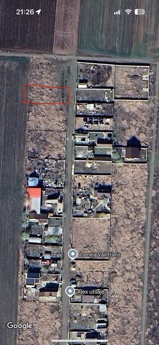 Vand teren in Ghercesti 1 parcela de  517mp