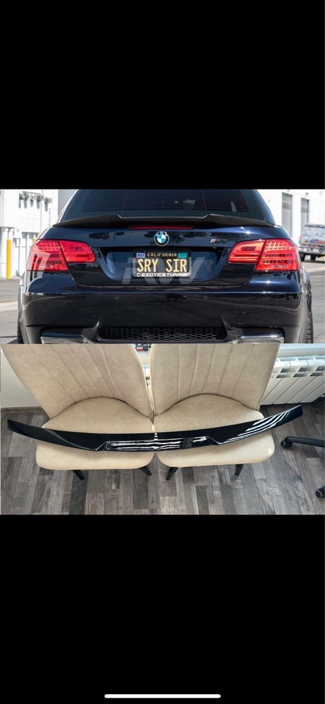 Спойлер/лип за BMW E92/BMW E92