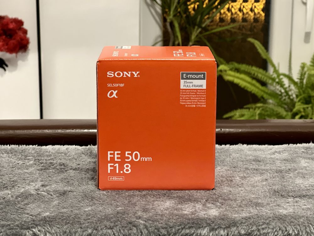 Sony FE 50mm F1.8 Obiectiv Foto Mirrorless Montura Sony E