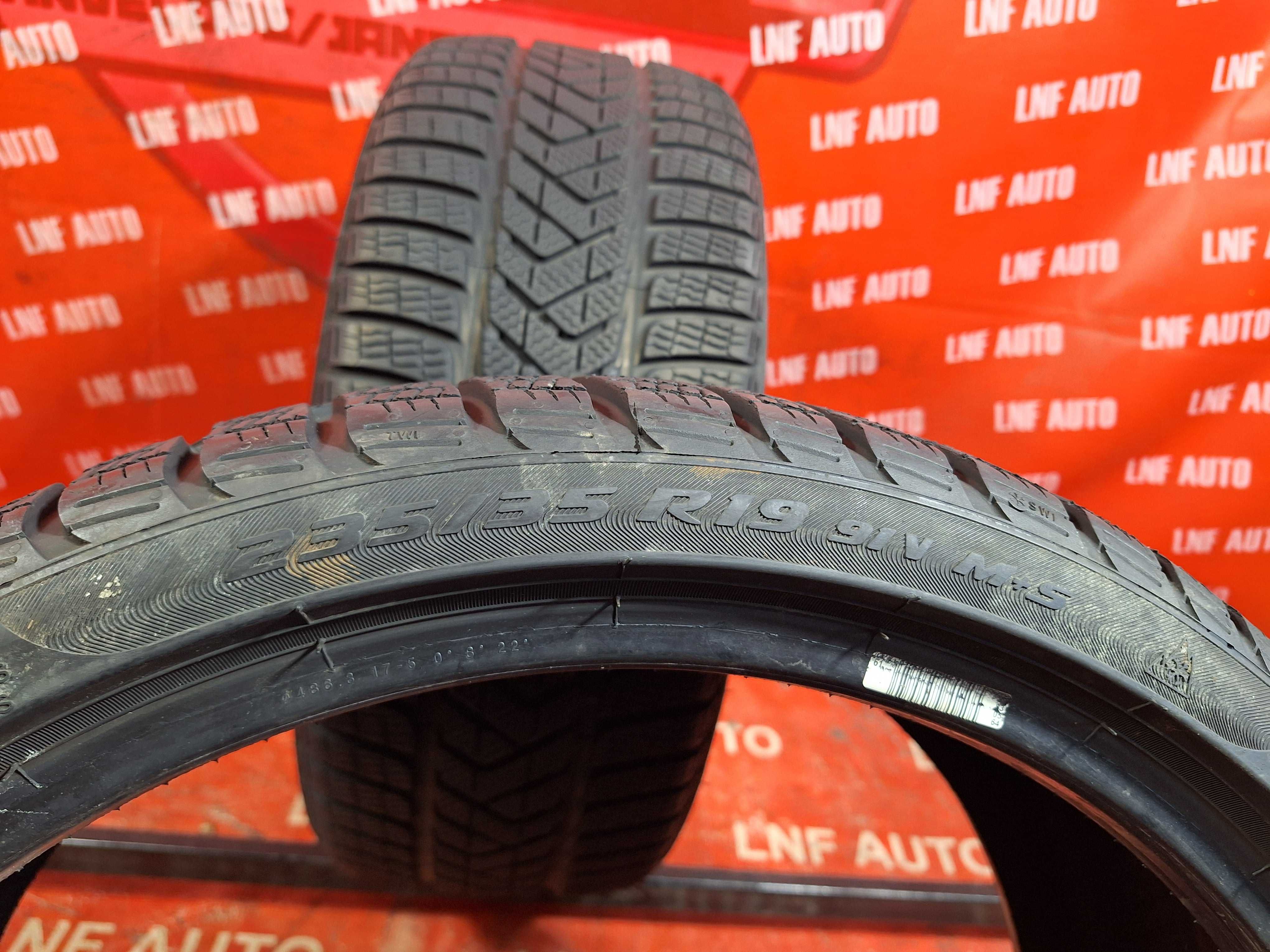 Anvelope de IARNA - 235/35/19 - PIRELLI - 7 MM - DOT 2018 !