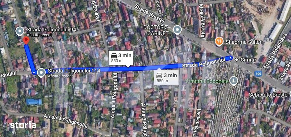 Bijuteria imobiliara din Brestei – teren cu potential, doar 210 mp |