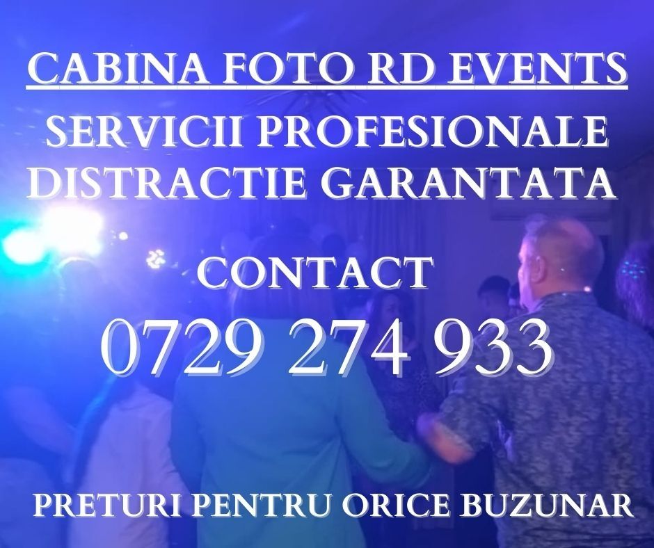 Cabina Foto Fum Greu - RD Events 2024 2025