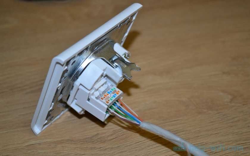 Установка и настройка модуля RJ-45 / RJ-45 modulini o‘rnatish