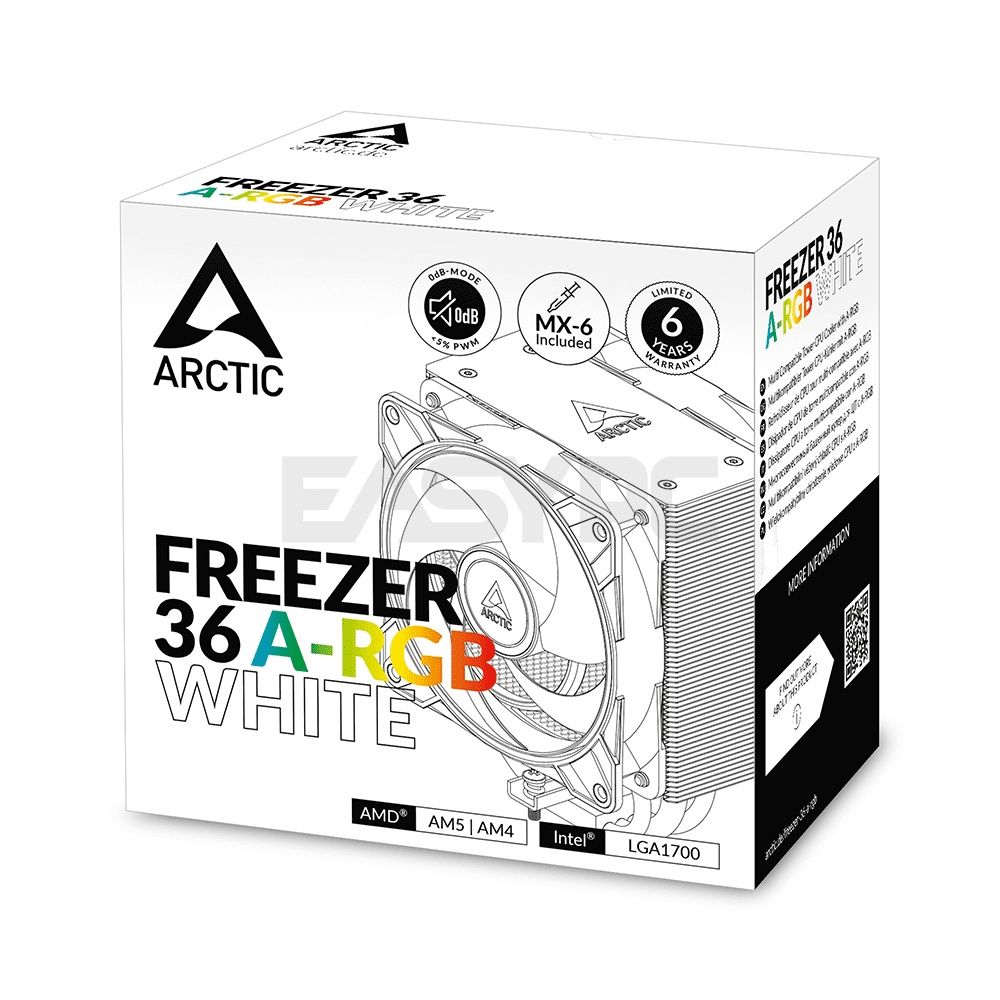 Arctic freezer 36 A-RGB WHITE