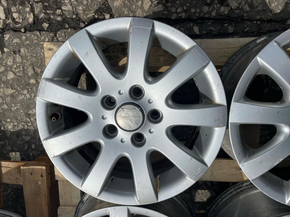 Джанти оригинални за Vw Audi Seat Skoda 5x112 6,5j et50 15'' н158