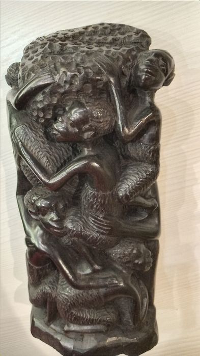 Чёрное дерево эбен статуэтка сувенир