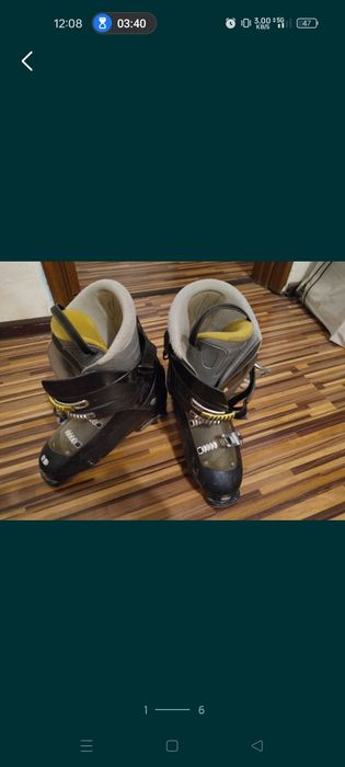 Clapari salomon nr 29 pt 46 cu sosetele decupate in zona gleznei