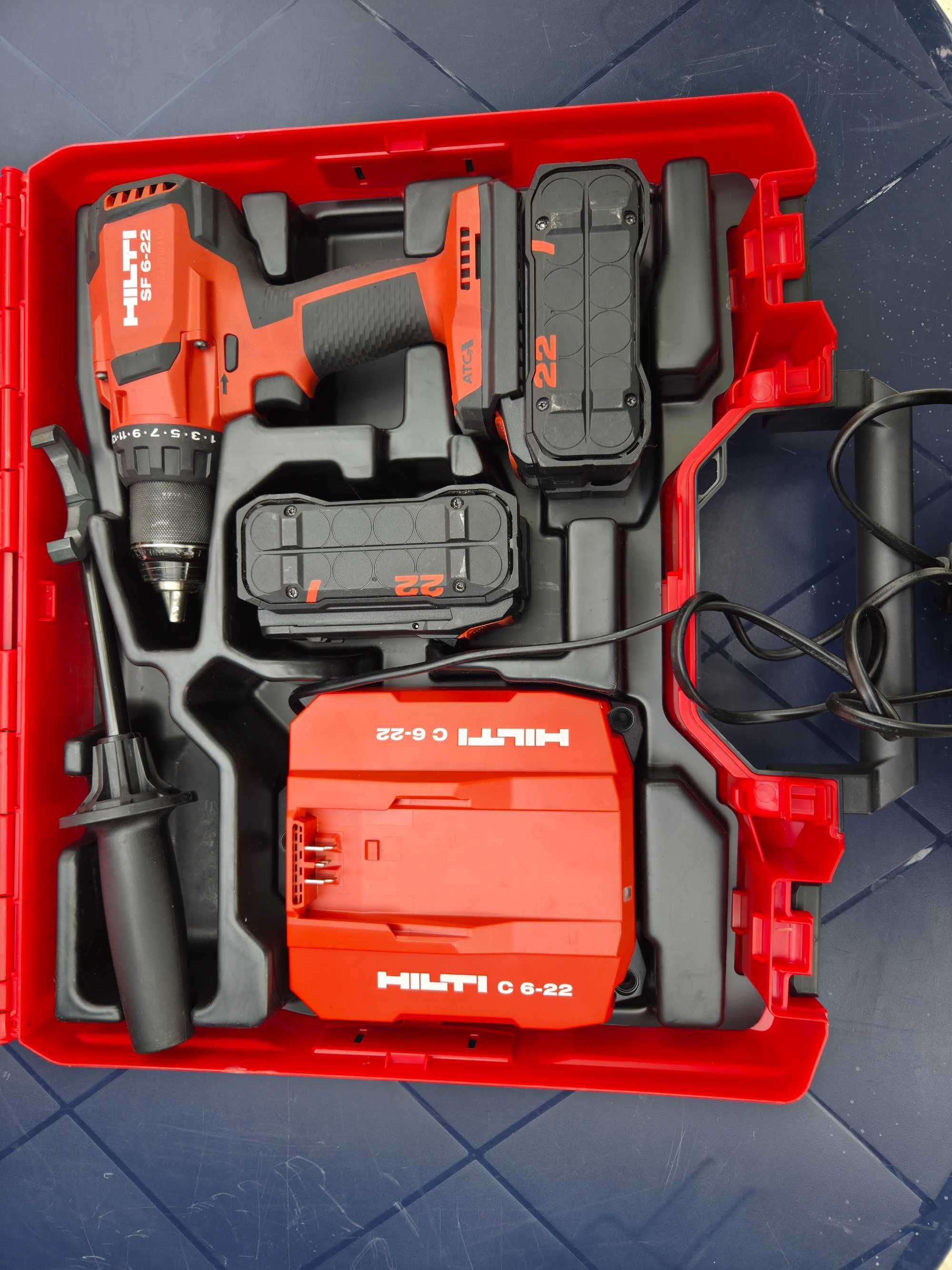 Винтоверт Hilti SF 6-22 ATC от системата Nuron. КАТО НОВ!
