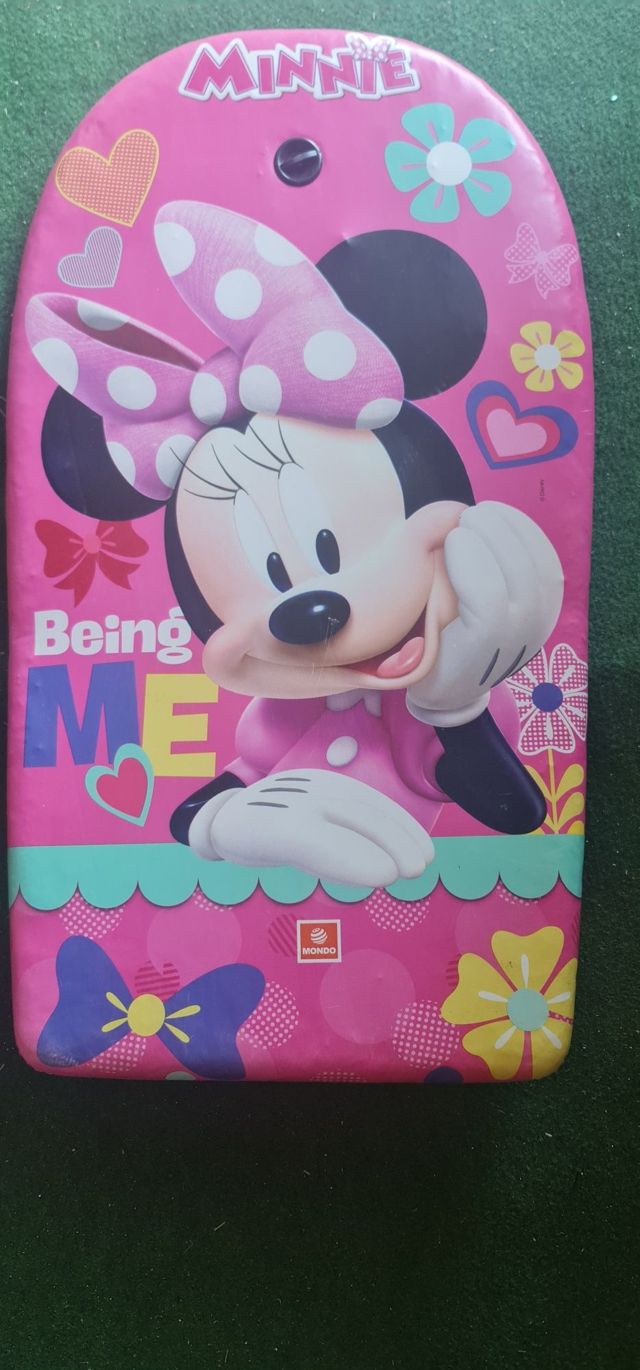 Placa roz de innot pluta copii Minnie Disney