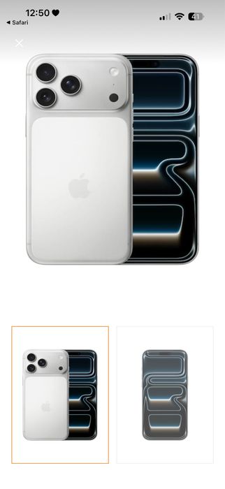 Iphone 17proMax 256 gb Silver imaculat