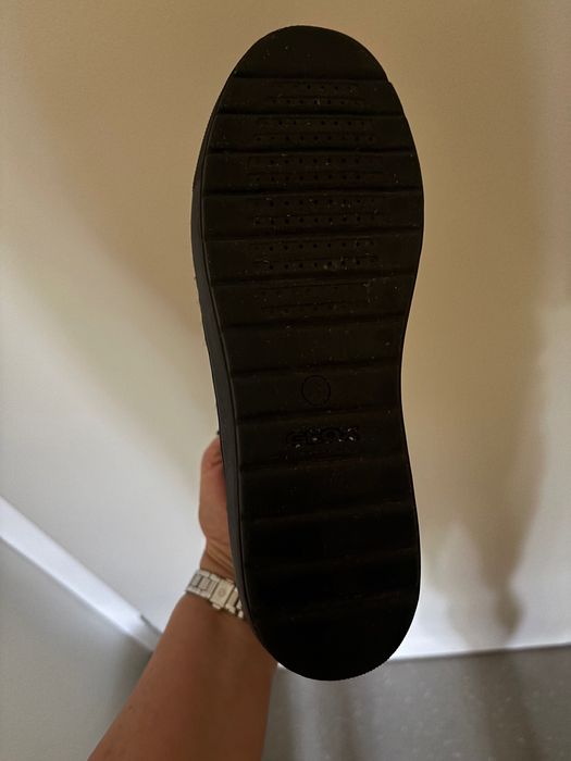 Cizme scurte Geox din piele