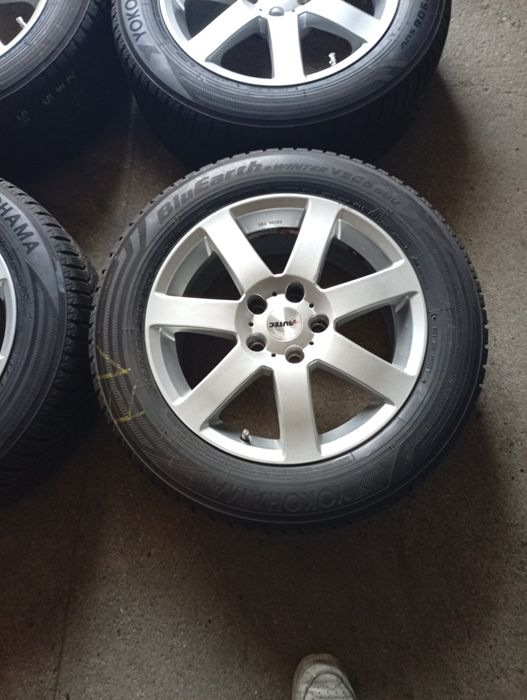 Jante aliaj Marca AUTEC , R17 , 5X120 , BMW X3, cu anvelope IARNĂ