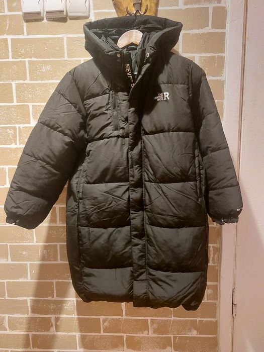 Пуховик длинный, новый ,на рост 160