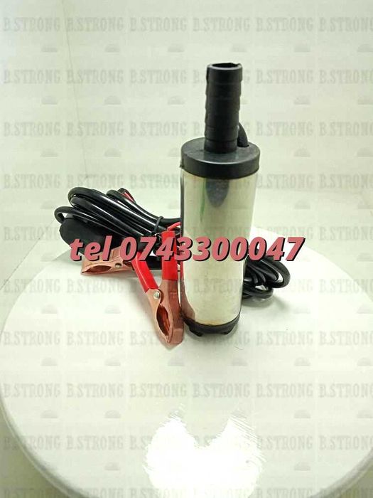 Pompa Electrica Transfer Combustibil Submersibila 12v