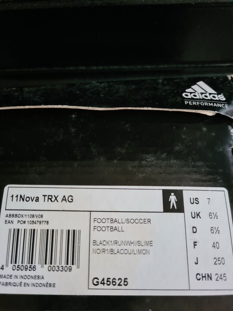 Бутонки Adidas 11 Nova номер 40