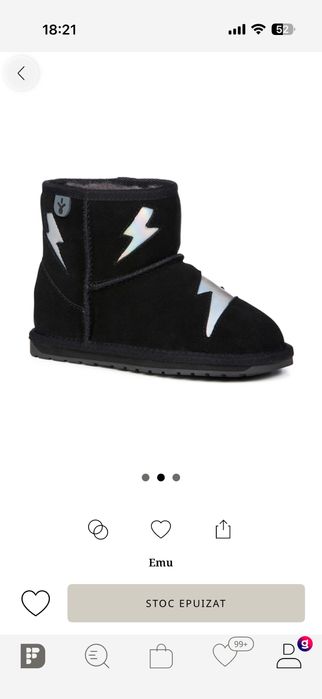 Ghete EMU copii masura 35