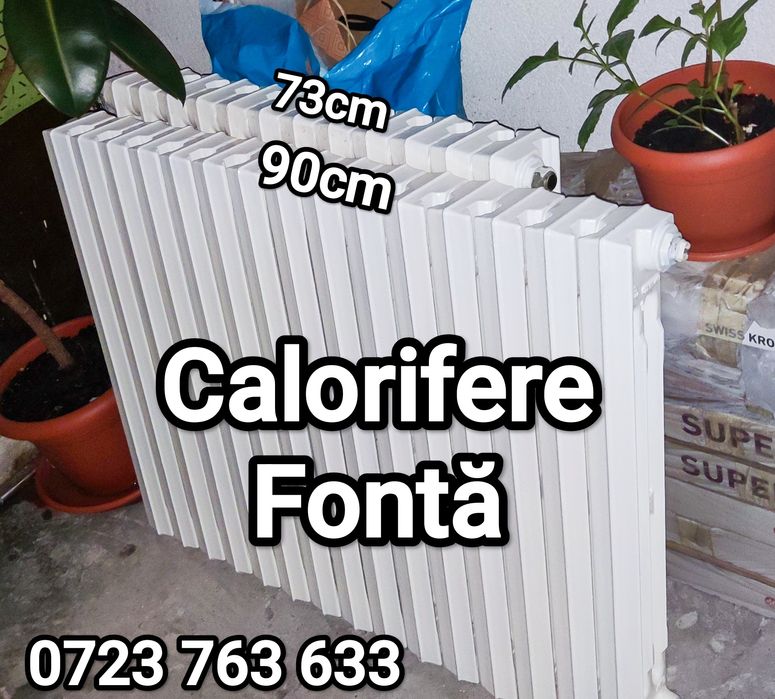 Calorifere FONTA complete + prinderi Radiatoare incalzire centrala
