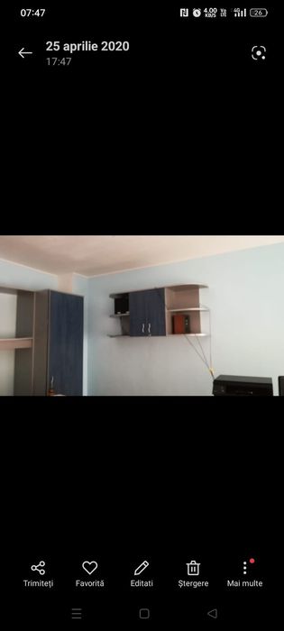 Mobila tineret făcută pe comanda albastru -gri